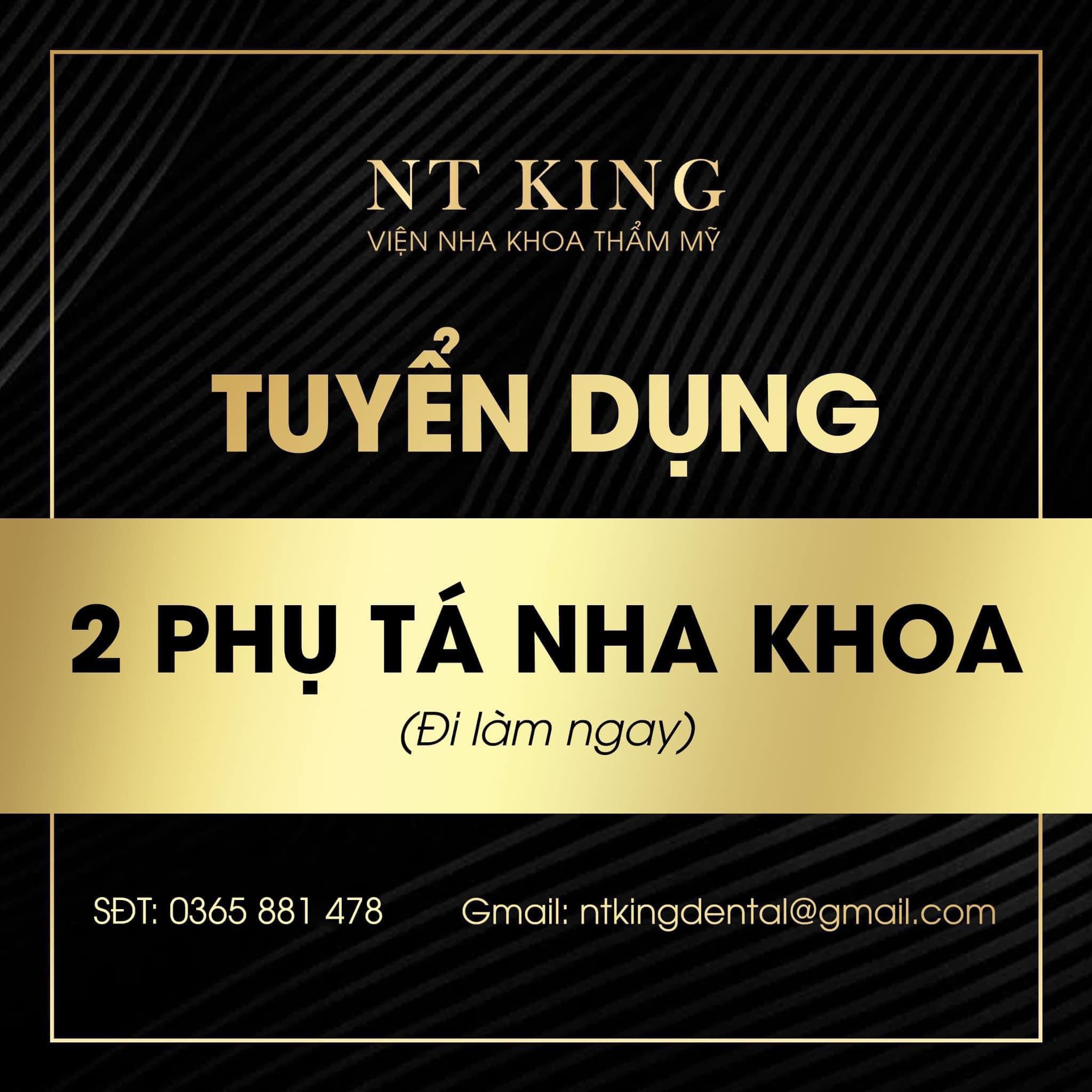 #TUYỂN_2_PHỤ_TÁ_NHA_KHOA