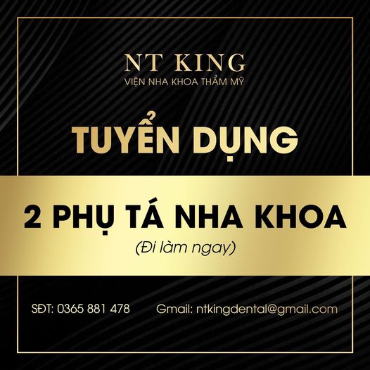 #TUYỂN_2_PHỤ_TÁ_NHA_KHOA