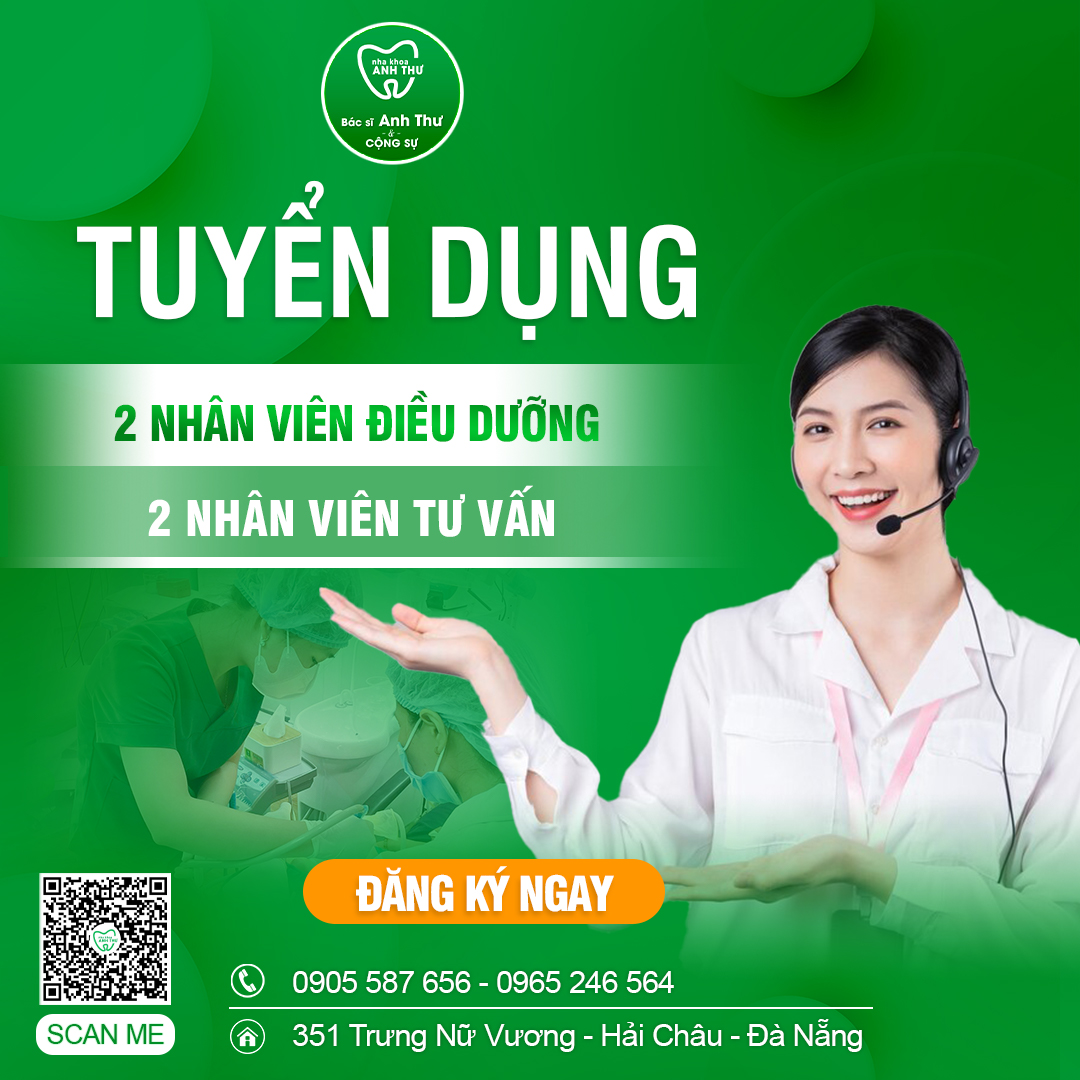 NHA KHOA ANH THƯ CẦN TÌM THÊM CỘNG SỰ