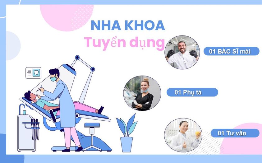 (QUẬN 5-HCM) NHA KHOA MÌNH TUYỂN THÊM