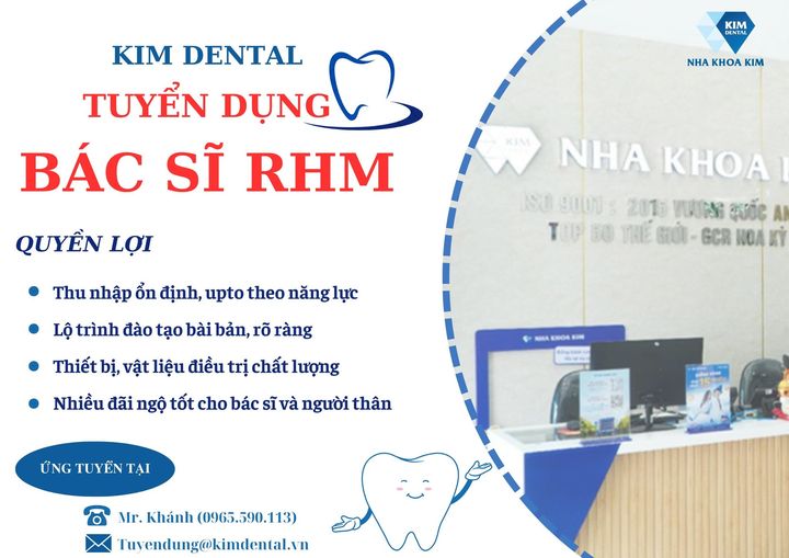 HỆ THỐNG NHA KHOA TẠI TP.HCM TUYỂN DỤNG