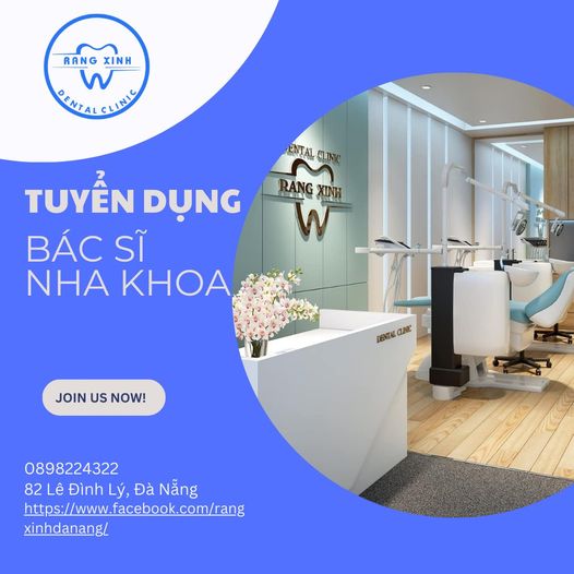 Tuyển dụng Bác Sĩ Nha Khoa Thẫm mỹ tại Đà Nẵng.