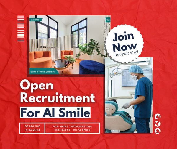 ĐẦU NĂM AI SMILE CẦN THÊM NHIỀU ĐỒNG ĐỘI ĐỂ PHÁT TRIỂN: