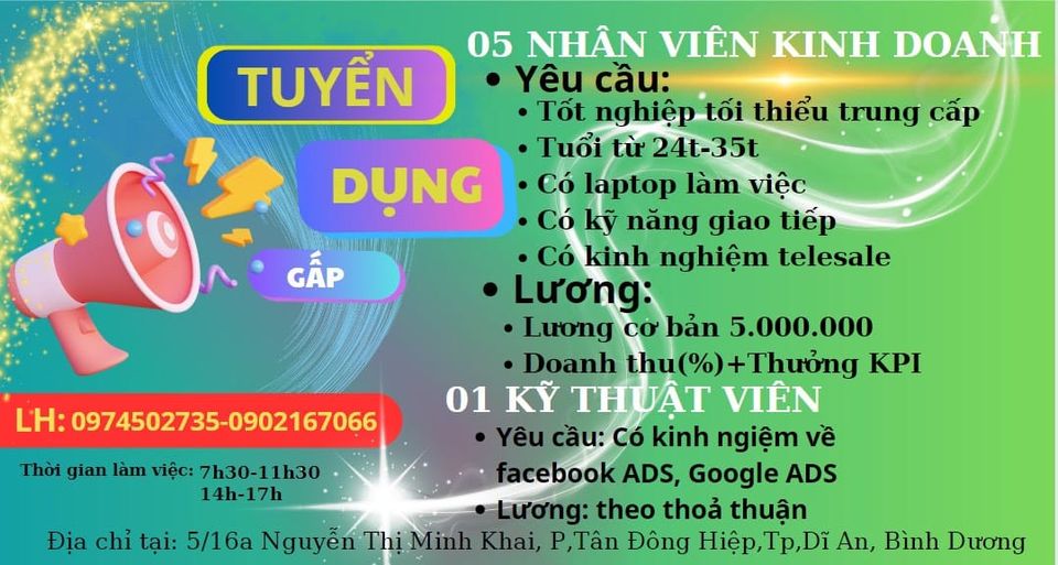  HỆ THỐNG NHA KHOA THÁI ANH: THÔNG BÁO TUYỂN DỤNG