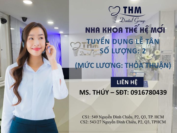 [NHA KHOA THẾ HỆ MỚI TUYỂN DỤNG