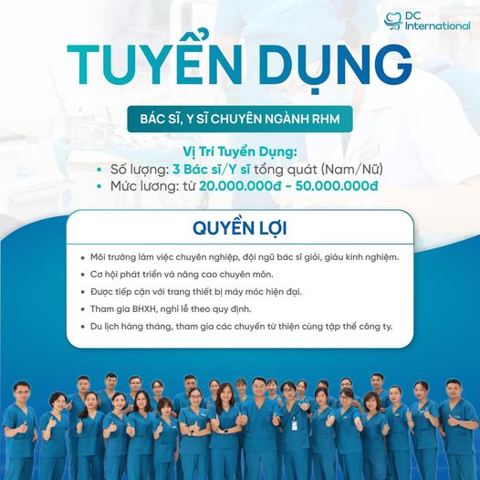 NHA KHOA DC DENTAL ♻️tuyển dụng ĐIỀU DƯỠNG