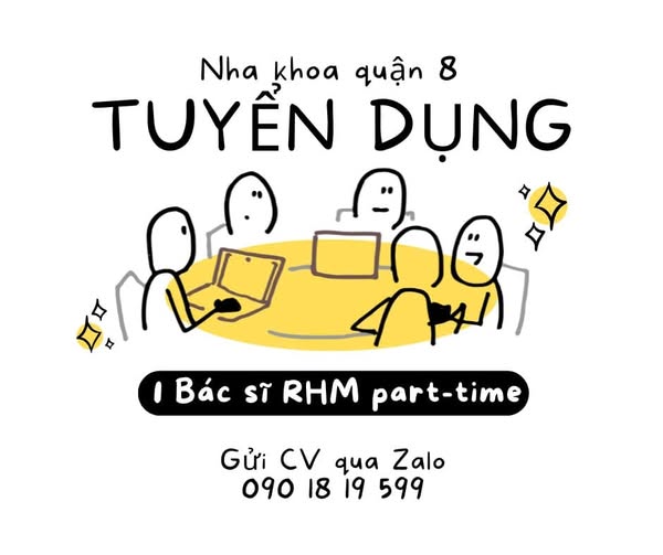 TUYỂN DỤNG BÁC SĨ RHM (part-time) 🌟  