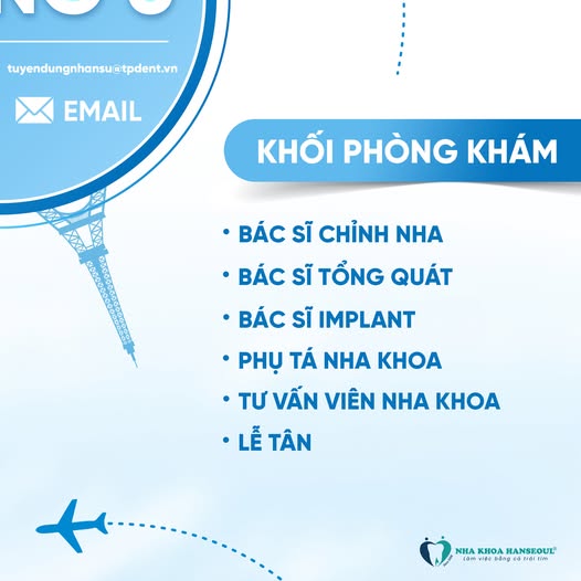 NHA KHOA HANSEOUL TUYỂN DỤNG