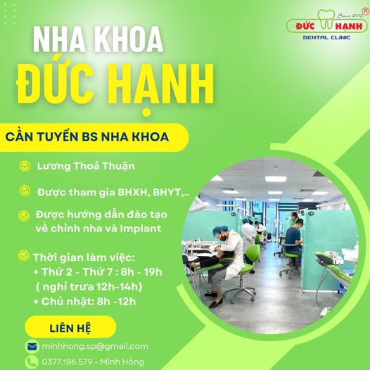 [ TUYỂN DỤNG BÁC SĨ NHA KHOA ]