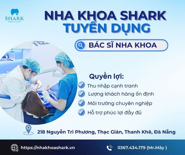 Nha Khoa Shark – Tuyển Dụng