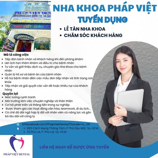 𝐍𝐇𝐀 𝐊𝐇𝐎𝐀 𝐏𝐇𝐀́𝐏 𝐕𝐈𝐄̣̂𝐓 đã trải sẵn thảm đỏ để chào đón nhân tài! 🔴 NHÂN VIÊN LỄ TÂN 🔴 NHÂN VIÊN CHĂM SÓC KHÁCH HÀNG