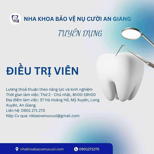 Gia nhập đội ngũ Nha Khoa Bảo Vệ Nụ Cười - Cùng lan tỏa sứ mệnh chăm sóc nụ cười Việt!