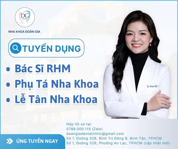 NHA KHOA ĐOÀN GIA TUYỂN DỤNG