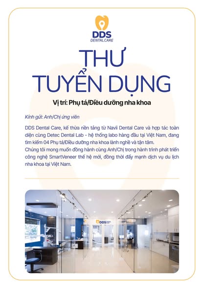  Hà Nội tuyển dụng nhân sự cho vị trí Điều Dưỡng/ Phụ Tá: