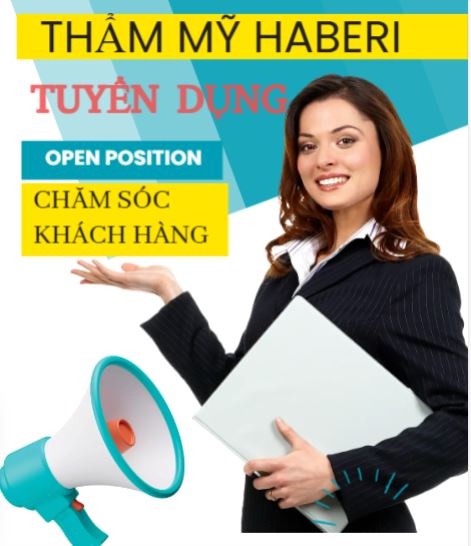 THẨM MỸ QUỐC TẾ HABERI TUYỂN DỤNG