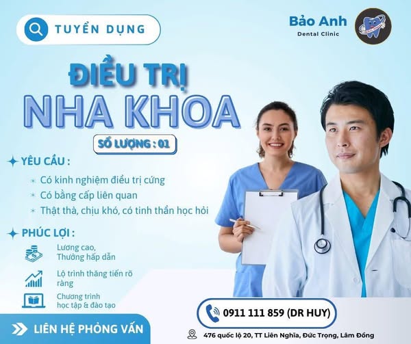 TUYỂN DỤNG ĐIỀU TRỊ CỨNG