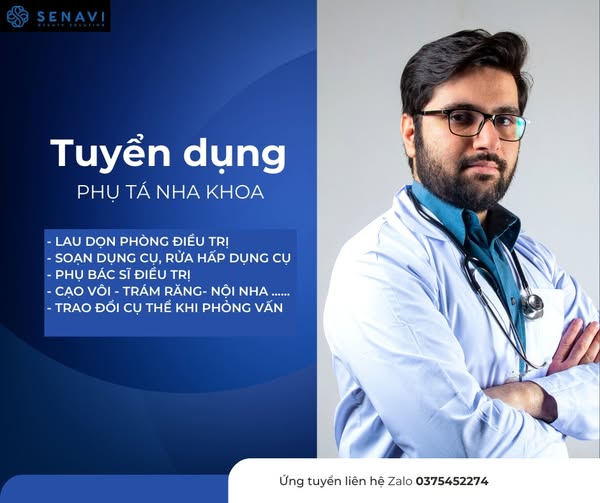 NHA KHOA SEE DENTAL - TUYỂN PHỤ TÁ NHA KHOA