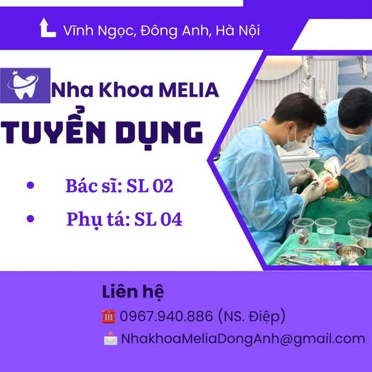 TÌM ĐỒNG ĐỘI ✅ Bác sỹ răng hàm mặt: 2 bs